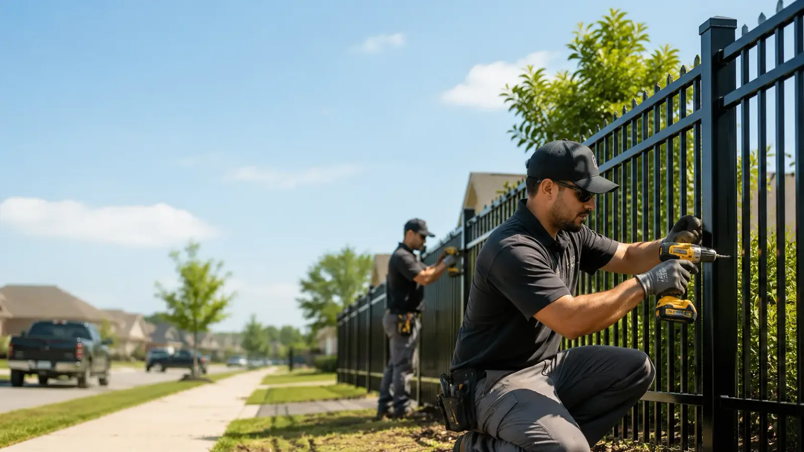 Metal Fence Installation in Leonidas, MI